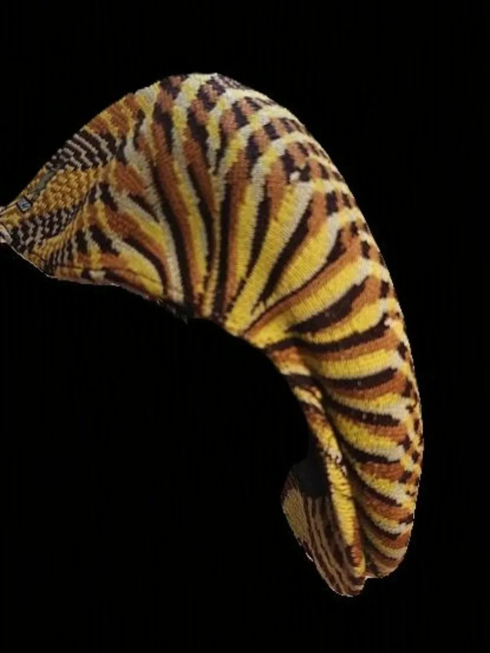 Kangol Carnival Casual Tiger Stripe Animal Print Bucket Hat Gold Black